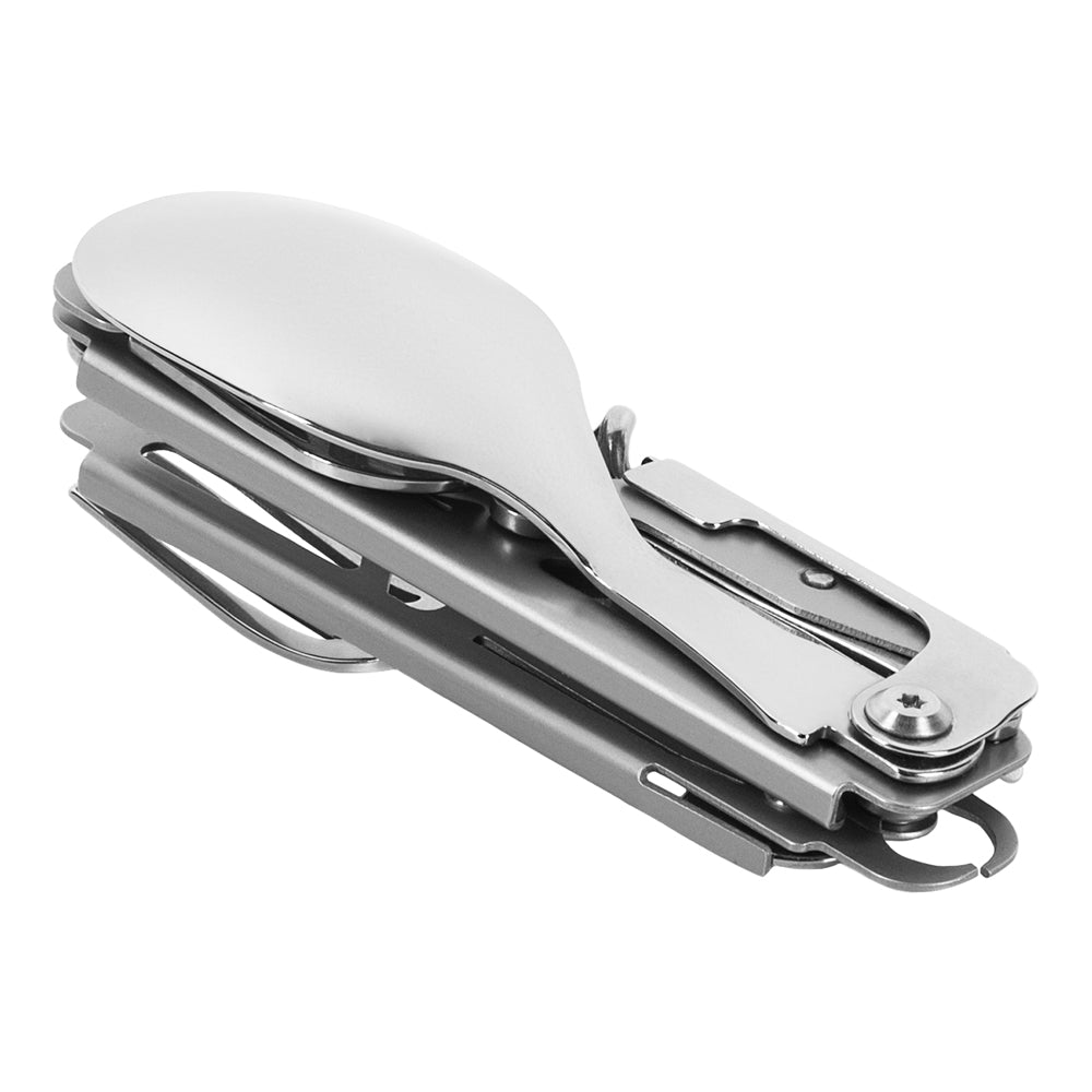Spork Cutlery Set With a Carabiner