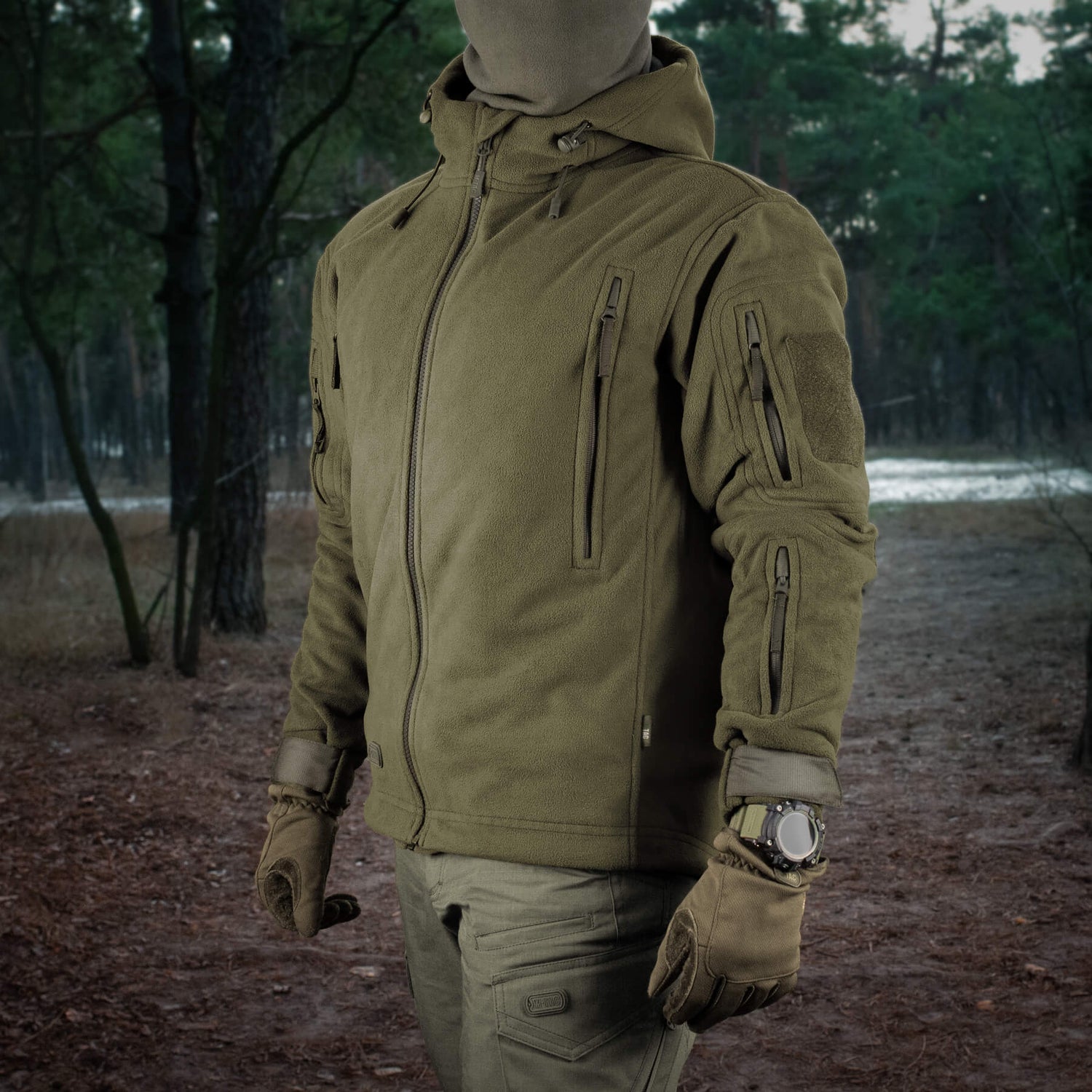 M-Tac Fleece Jacket Windblock Division Gen.II