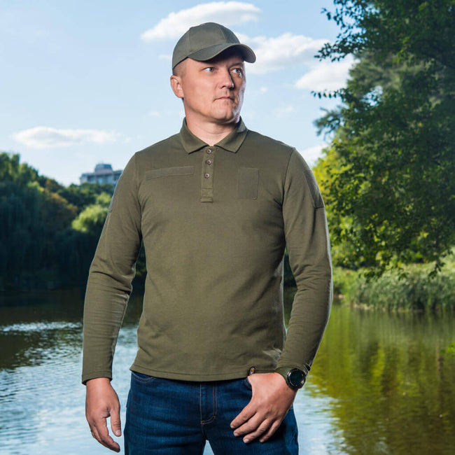 M-Tac Tactical Polo Shirt Long Sleeve 65/35