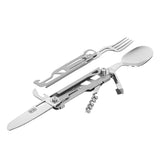 Spork Cutlery Set With a Carabiner
