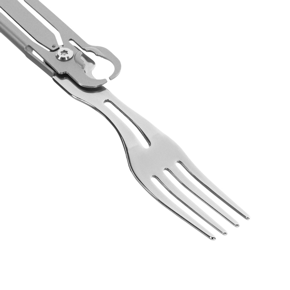 Spork Cutlery Set With a Carabiner