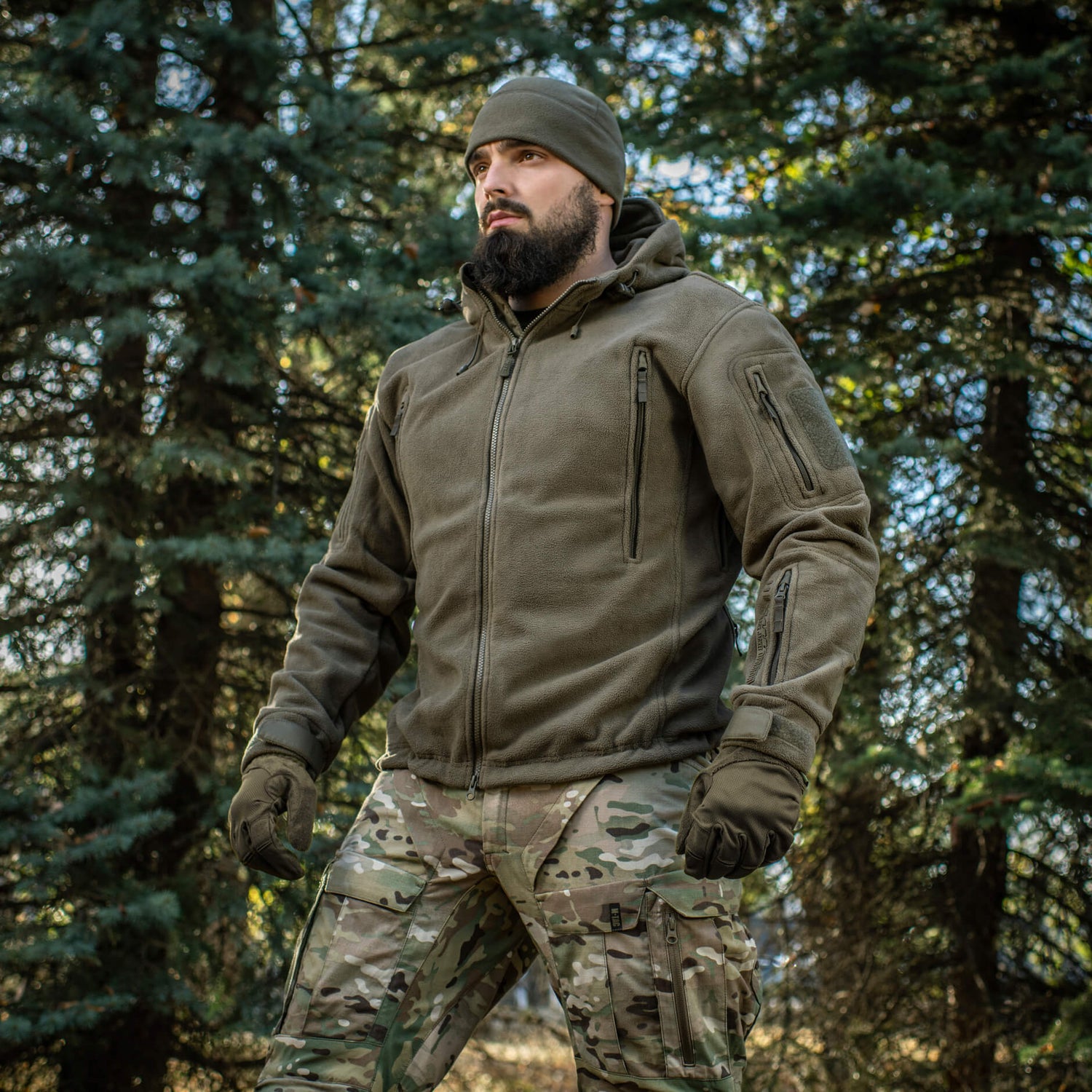 M-Tac Fleece Jacket Windblock Division Gen.II