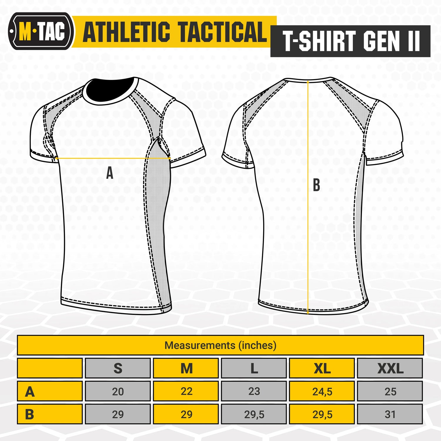 M-Tac Sweat-Wicking T-Shirt Athletic Tactical Gen.II