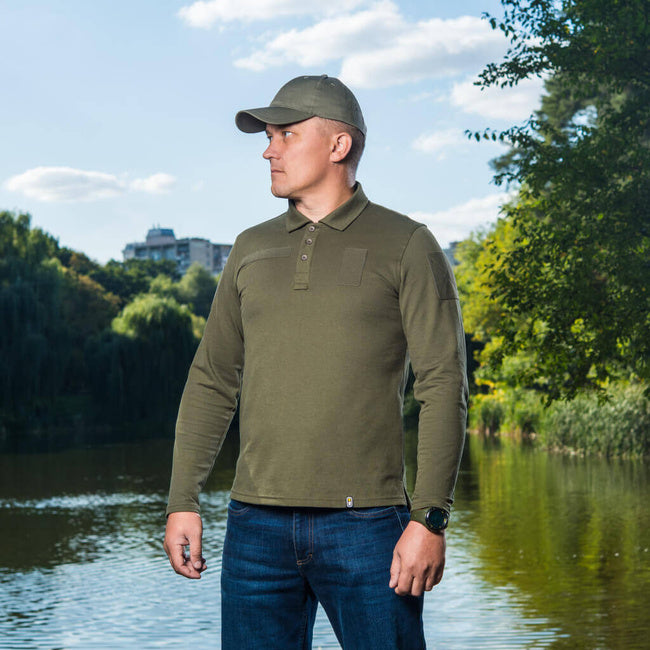 M-Tac Tactical Polo Shirt Long Sleeve 65/35