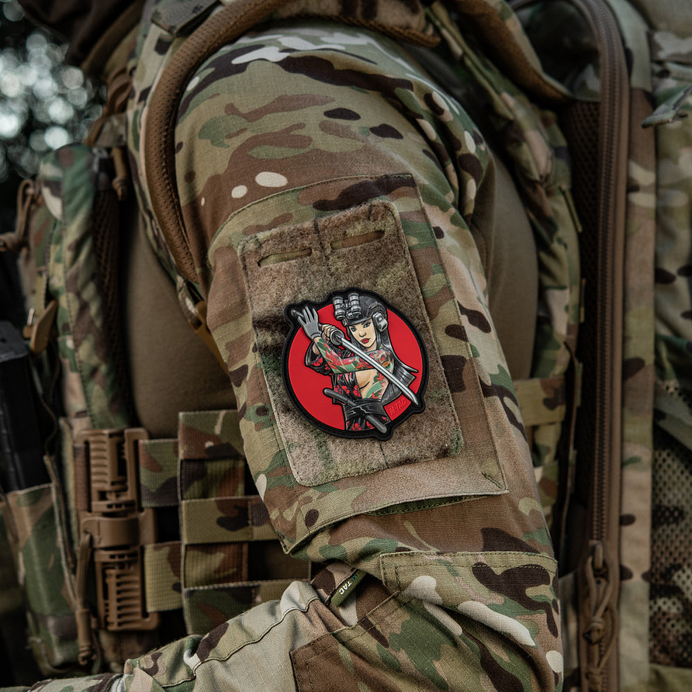 M-Tac patch Tactical girl #3 Watterfall PVC
